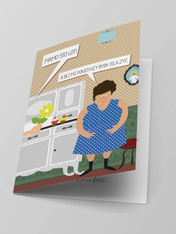 Kartka Muter na dzien matki