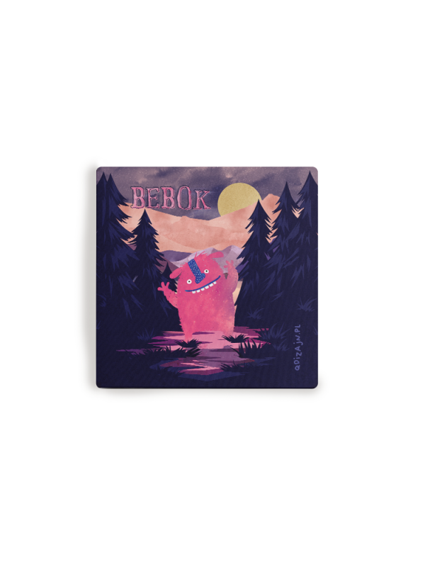 magnes na lodówkę bebok