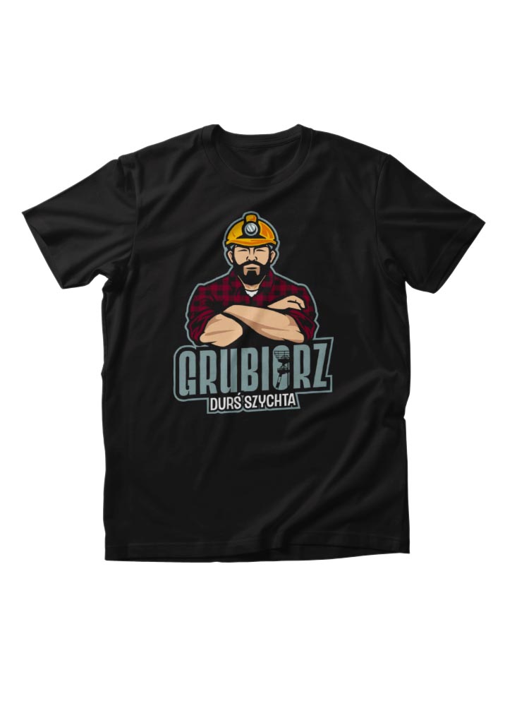 koszulka grubiorz durś szychta