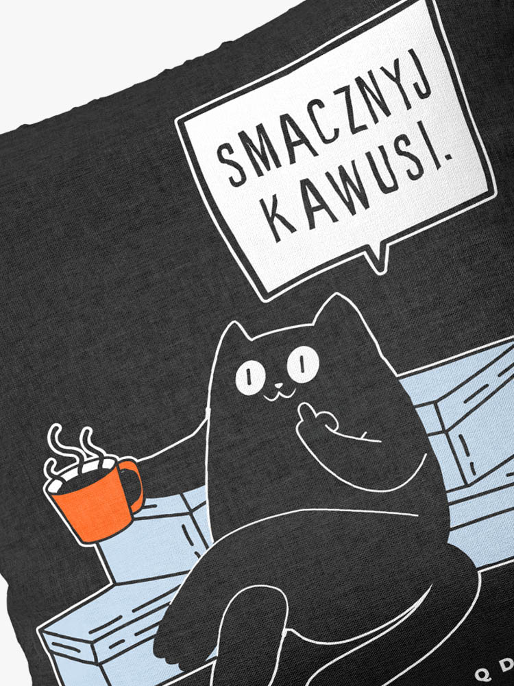 poduszka kocik smacznyj kawusi